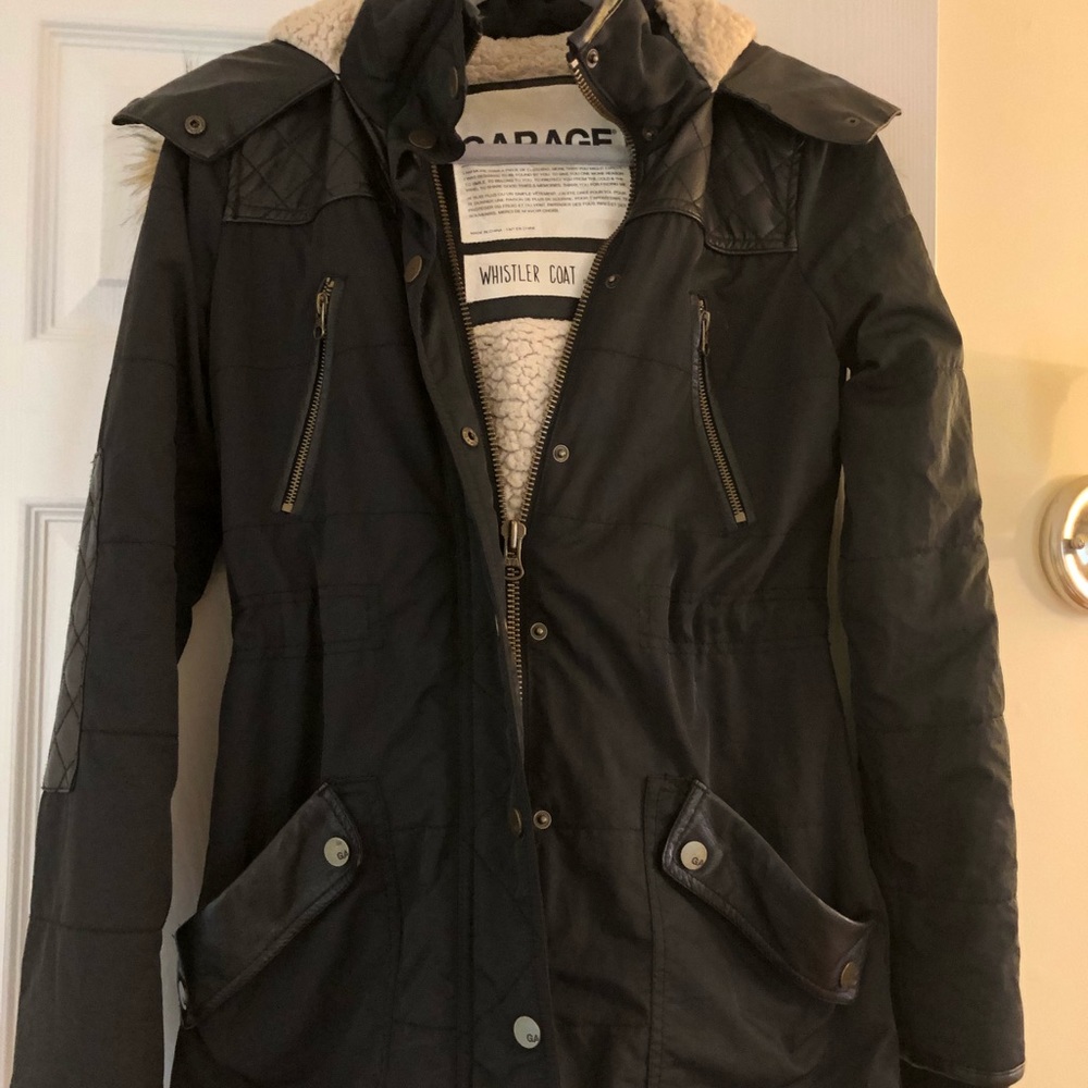 Garage parka coat